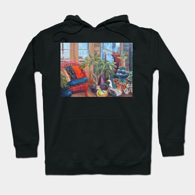 The Red Chair Hoodie by Terrimad